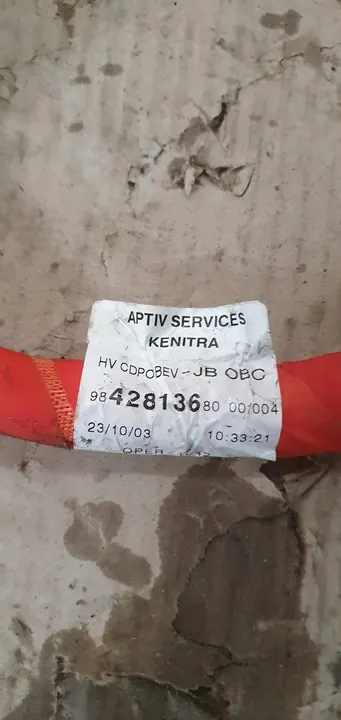 Hoogspanningskabelbevestiging Peugeot E-3008 image 5