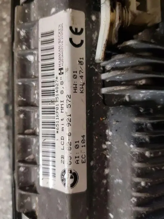 Écran de navigation BMW Série 7 OEM 6921572 image 4