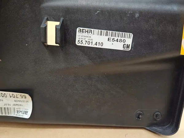 VENTILATOR OPEL CORSA D E ADAM FIAT PUNTO OEM image 3