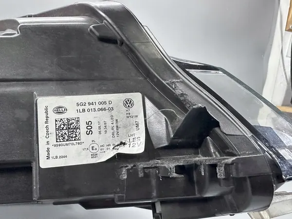 VW GOLF VII LIFT Farol Dianteiro Esquerdo 5G2941005D image 6