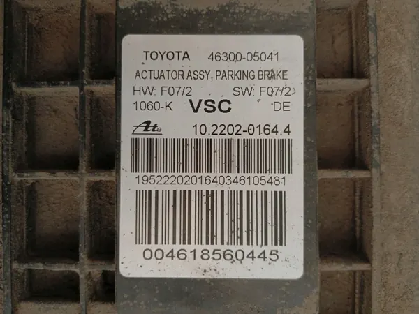 Travão de mão elétrico OEM 46300-05041 para Toyota Avensis image 3