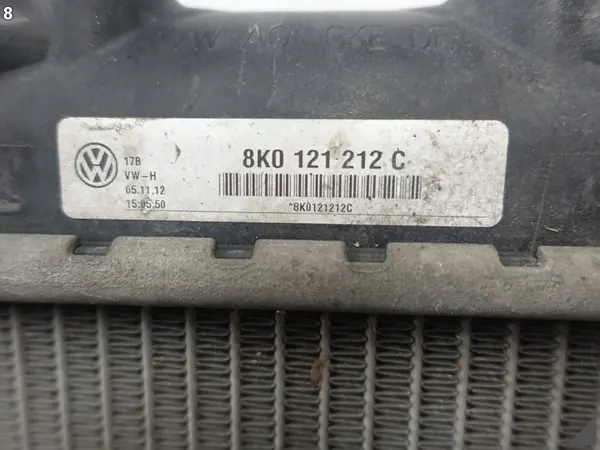 Soporte de enfriador de agua adicional Bentley Continental 3W0121703B image 9