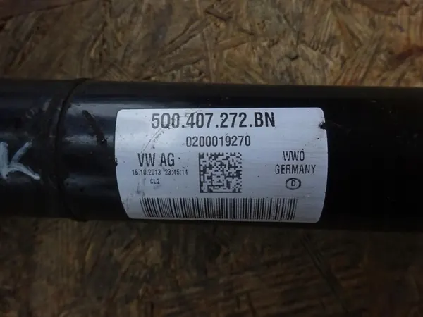 A3 8V GOLF VII LEON III Främre högra drivaxel 5Q0407272BN image 4