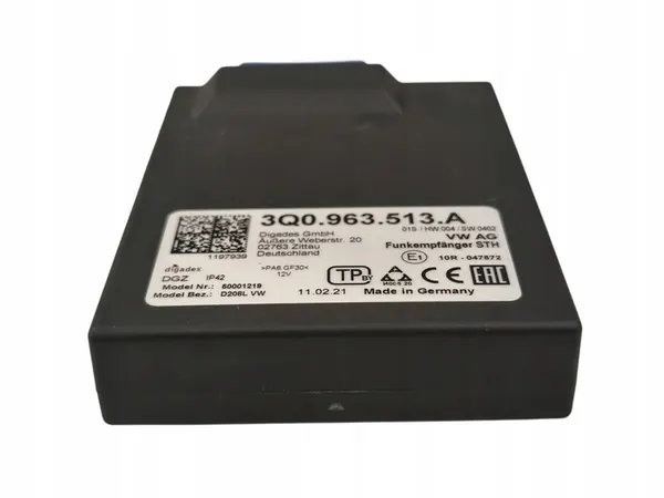 Webasto Controller Porsche Macan (95B) 3Q0963513A image 2