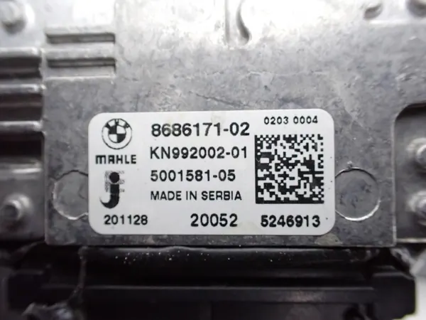 Puhallinmoottori OEM 8686171 BMW X4 G02 X3 G01 image 3