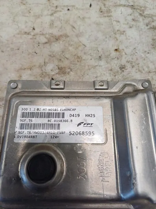 Unité de contrôle moteur Fiat 500 1.2 image 2