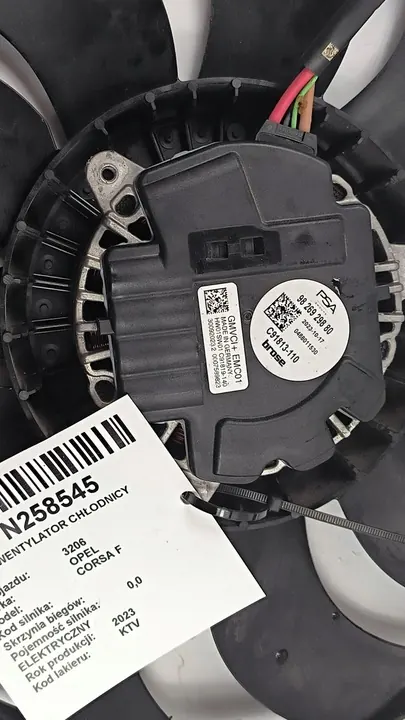 Kylarrubrik 9826929880 Opel Corsa F image 4