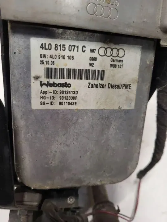 Webasto verwarming OEM 4L0815071C voor Audi Q7 4L image 4