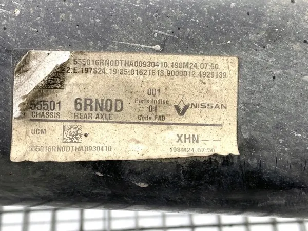 OEM 555016RN0D achterbalk voor Nissan Qashqai J12 image 5