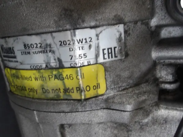 Compresor de aire acondicionado Mercedes Sprinter 89022 image 3