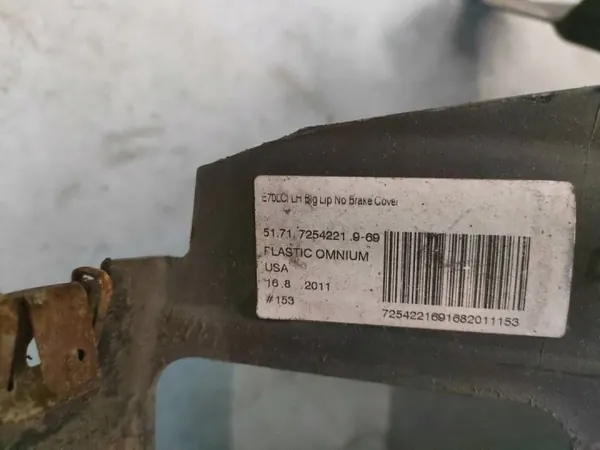 Para-lamas dianteiro esquerdo BMW X5 E70 M-Package OEM 7254221 image 8
