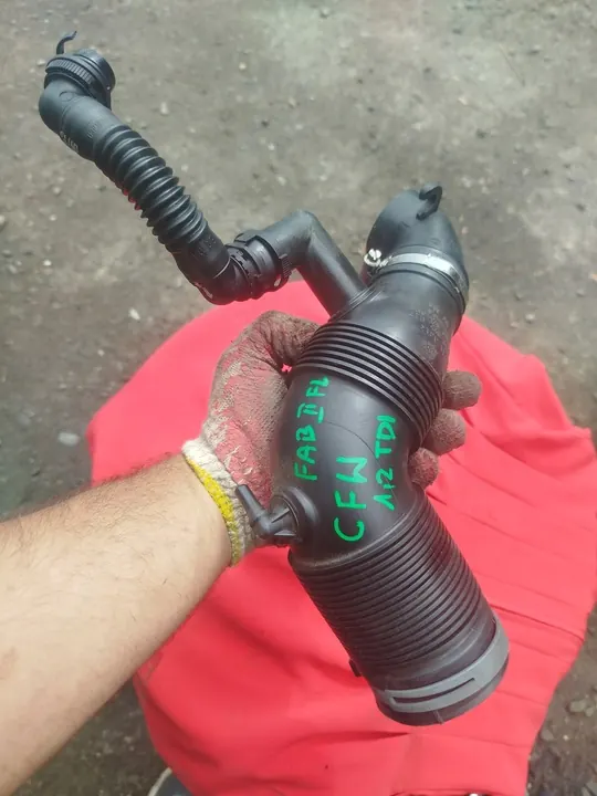 Luftkanal VW Seat Skoda Audi 6R0129654C 6R0129635 image 5