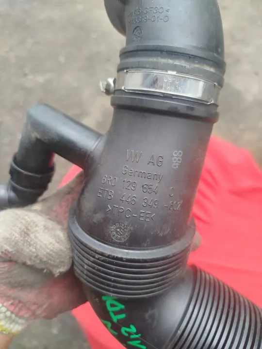 Luftkanal VW Seat Skoda Audi 6R0129654C 6R0129635 image 7