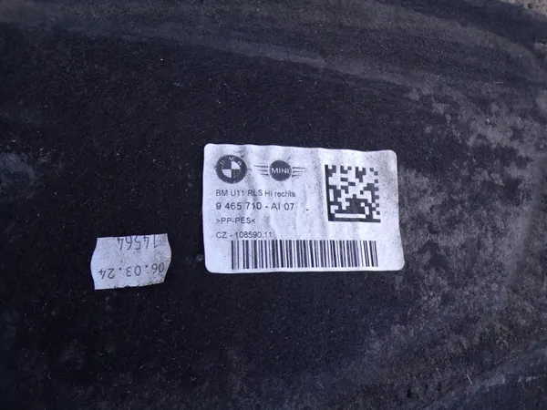 Gebrauchter rechter hinterer Radlauf OEM 9465710 BMW X1 image 6