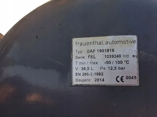 36L luchtreservoir OEM ZBIORNIK BUTLA POWIETRZA DAF XF 106 image 3