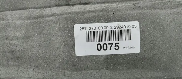 Boîte de vitesses Mercedes OEM A2572700000 E-Class W213 image 7