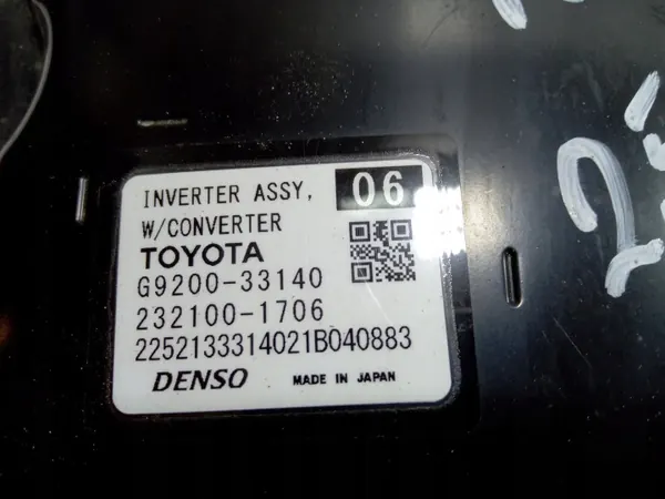OEM G9200-33140 Växelriktare för Toyota RAV4 Hybrid 2.5 image 7