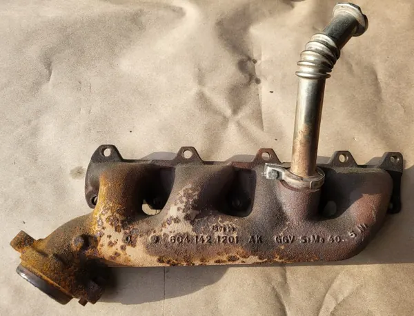Exhaust Manifold Mercedes E-Class W210 W202 2.2 Diesel OEM 6041421201 image 2