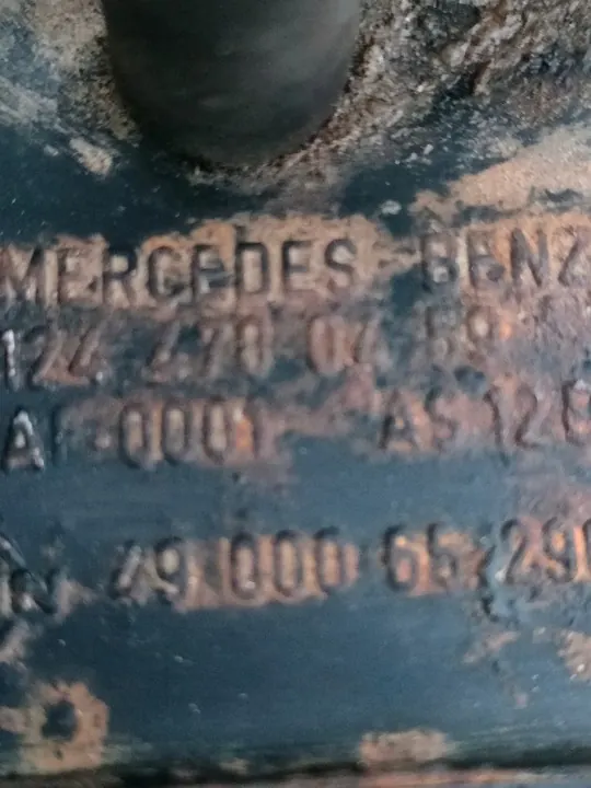 Filtre à vapeur de carburant Mercedes W124 image 3