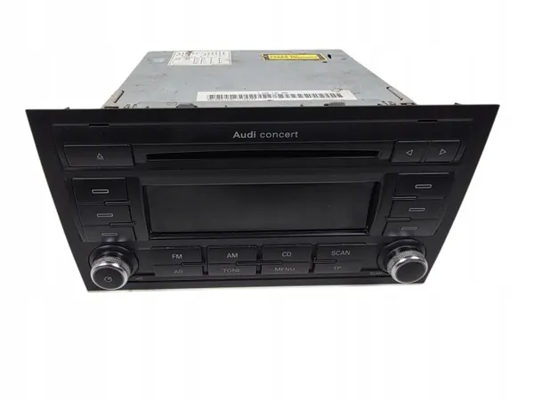 Radio Concert Audi A4 B7 OEM 8E0035186AK - Usado image 2