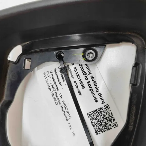 OEM 2GA857602B Rechter spiegelframe VW T-Roc 2023 image 5