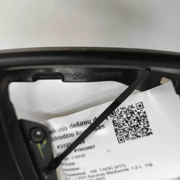 OEM 2GA857602B Rechter spiegelframe VW T-Roc 2023 image 6