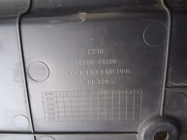 OEM C210 Etumatkustajan turvatyynyn kansi SsangYong image 3