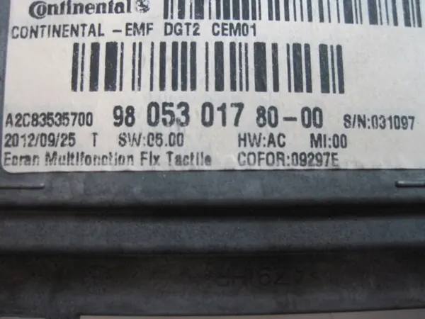 Peugeot 208/2008 displayscherm OEM 9805301780 image 8
