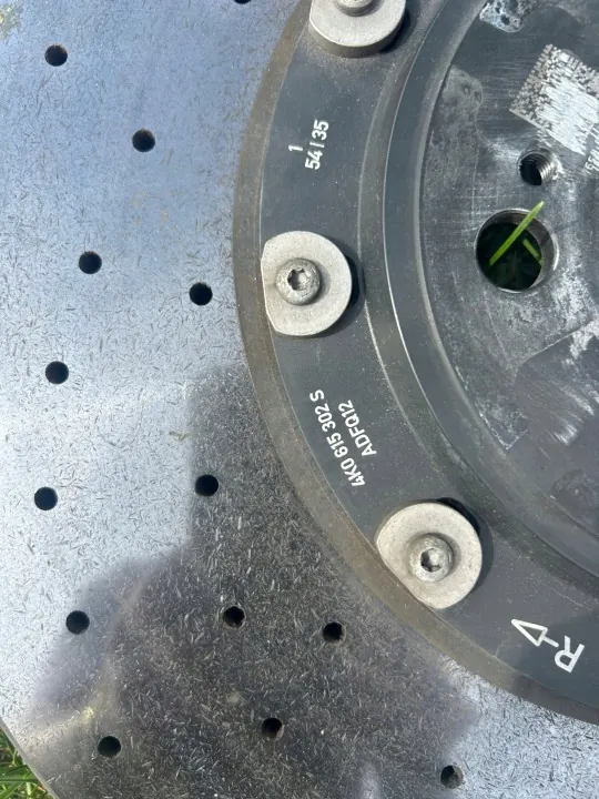 Jarrupalusarja OEM 4M0615601Q Audi RS5 RS4 S6:lle image 5
