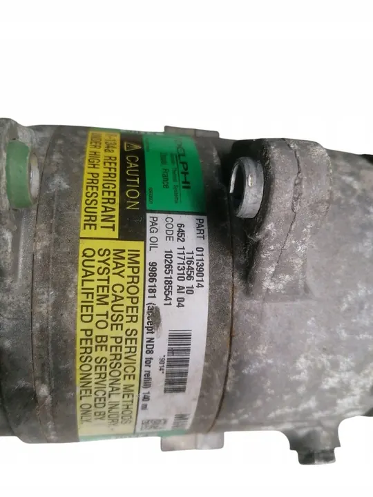 AC-kompressori Mini Cooper R50 1.6 OEM 01139014 1171310 image 3