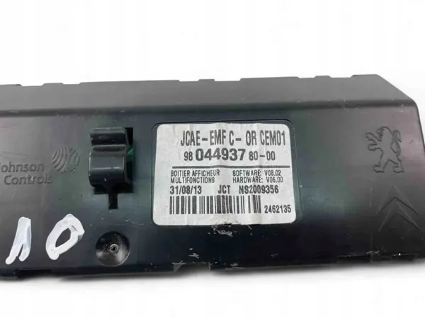Bordcomputer OEM 980449378000 für Citroën C4 II image 7