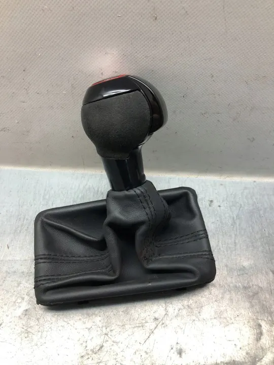 Pomo de mudanças S-Tronic Audi OEM 4G2713139P Alcantara image 3