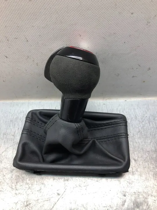 Pomo de mudanças S-Tronic Audi OEM 4G2713139P Alcantara image 4