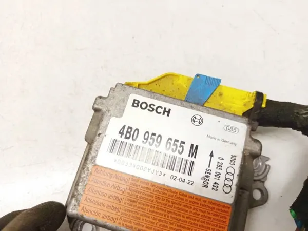 Módulo SRS airbag OEM 4B0959655M para Audi A6 image 3