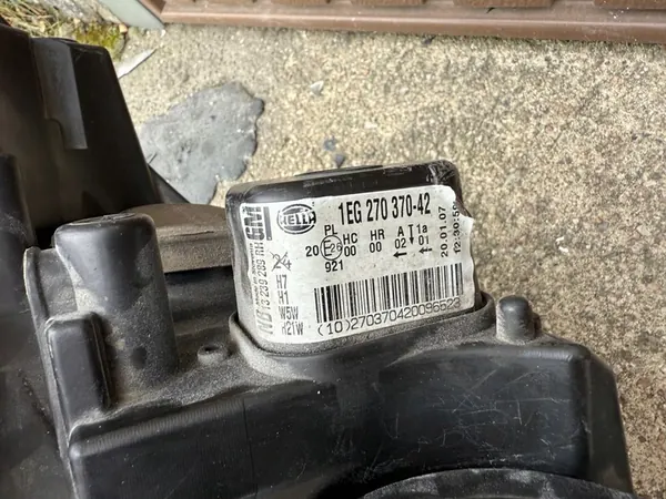 Etupäävalo OPEL ASTRA III H Täydellinen Alkuperäinen Hella image 6