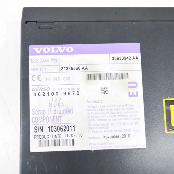 Changer CD d'occasion OEM 31285568 pour Volvo XC60 II image 6