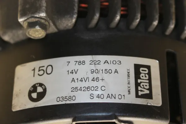 BMW E46 2.0D Vaihtovirtageneraattori 7788222 image 6