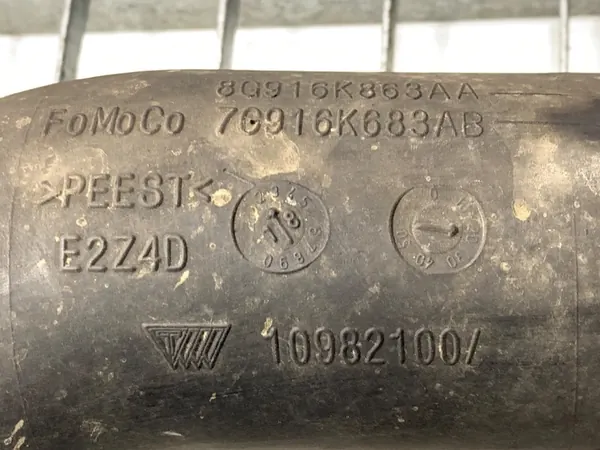 Luftrohr Ford S-MAX 2.0 136PS 06-14 OEM 7G916K683AB image 4