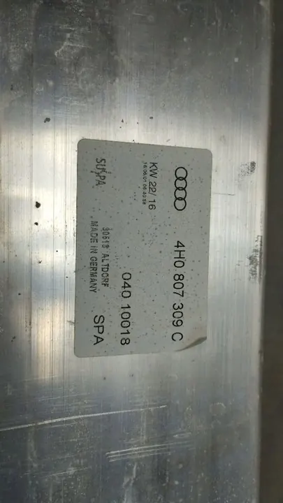 Takapuskuri Audi A8 4H D4 4H0807309C image 5