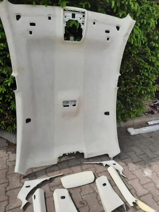 BMW M6 F06 Gran Coupe Visera Solar Cuero Blanco image 2