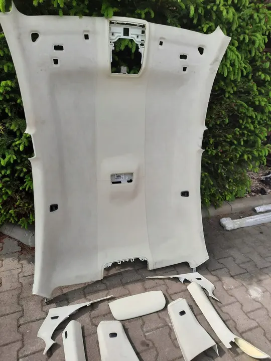 BMW M6 F06 Gran Coupe Visera Solar Cuero Blanco image 3