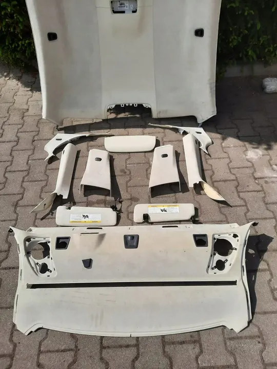 BMW M6 F06 Gran Coupe Visera Solar Cuero Blanco image 4