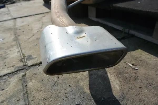Mercedes Auspuff Endschalldämpfer OEM A2464910700 Gebraucht image 3