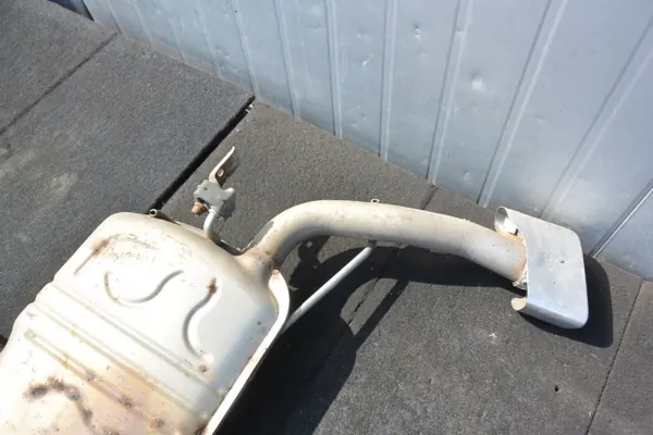 Mercedes Auspuff Endschalldämpfer OEM A2464910700 Gebraucht image 5