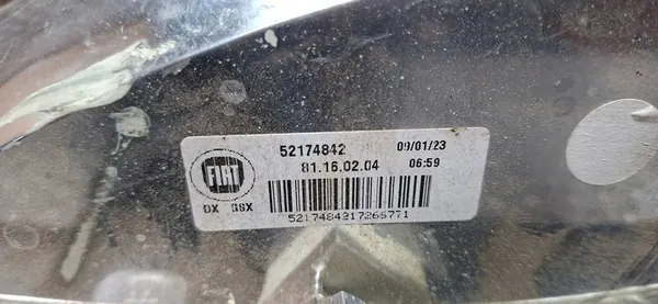 Farol diurno esquerdo 52174842 Fiat Panda III image 3