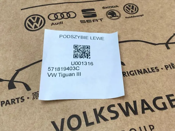 Junta de para-brisa esquerda OEM 571819403C VW Tiguan III image 6