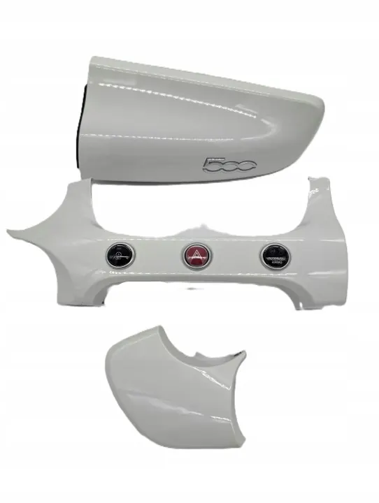 Fiat 500X OEM instrumentbrädesfack - Vit Europeisk Version image 2