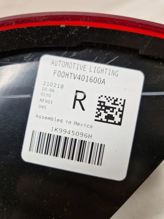Höger Baklykta VW Golf VI Kombi image 4