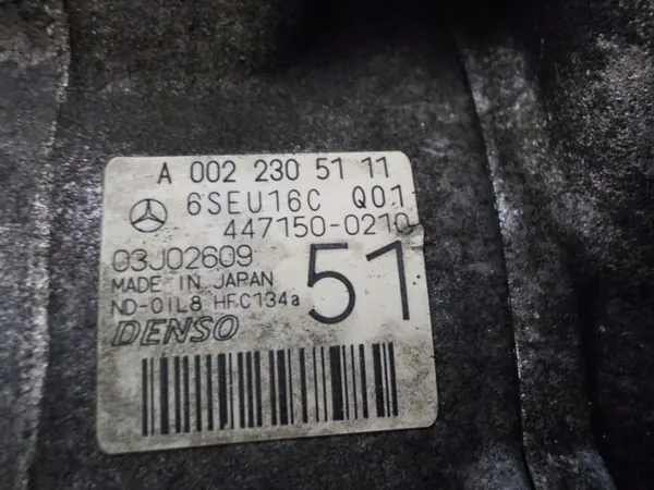 Compresor de Aire Acondicionado MERCEDES W211 A0022305111 image 4