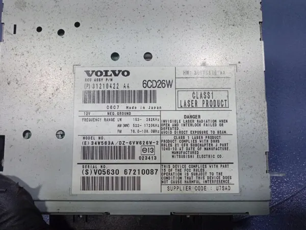 Radio Navegación Lift Volvo XC90 I OEM 31210422 image 6